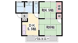 ハイツちぐさB 2階