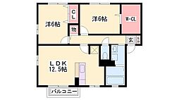 エヴァーコート段町 A棟 2階