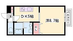 間取図画像 1DK