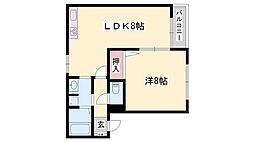 エスペレール 1階/-