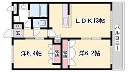 ホワイトベル 2階