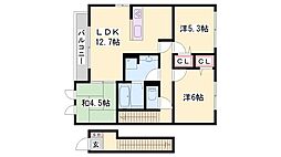 グランシャリオ 壱番館 2階