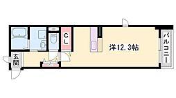 パークサイド 明神 2階/-