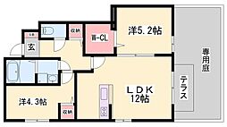 クローバー・シャトレ 1階/-