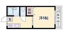 ノースユメサキ 2階/-