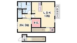 エスポワール北原 2階/-
