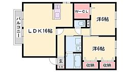 グレイスコート B棟 2階