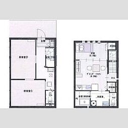 Casa Eben 3DKの間取図画像