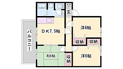 グランドールB 2階/-