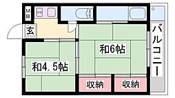 ビレッジハウス志方 2階