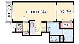 ヴィラ・スタシオン 1階/-
