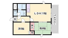 兵庫県姫路市保城（賃貸マンション2LDK・5階・60.80㎡） その2