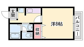 兵庫県姫路市東今宿6丁目（賃貸アパート1K・2階・26.90㎡） その2