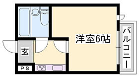 兵庫県姫路市東延末（賃貸マンション1K・2階・17.64㎡） その2