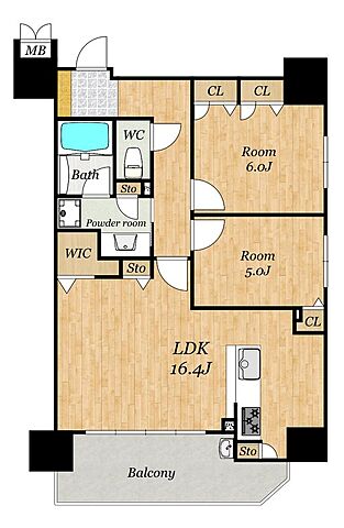 間取り グランフォーレ五島町レジデンス 11階/-