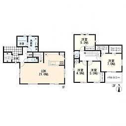 物件画像 緑区上山3丁目　新築一戸建て　2期1号棟