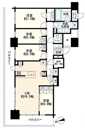 間取り（4ＬＤ...