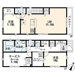 物件画像 緑区竹山1丁目　新築一戸建て　1号棟