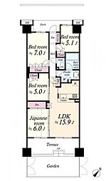 間取図画像 4LDK