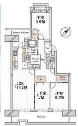 物件画像 ヒルトップコートきらめきの街1番館