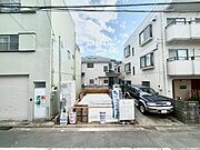まだ更地ですが、現地で広さのご体感ができます。図面と合わせてご説明しますので、お気軽にお問い合わせください。【2026.5.29撮影】