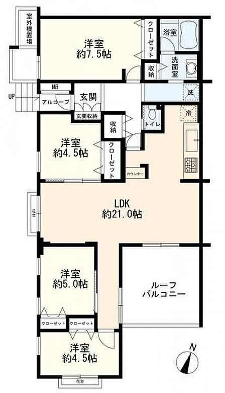 間取図 4LDK