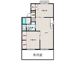 静岡県浜松市中央区佐鳴台3丁目（賃貸アパート2LDK・1階・53.62㎡） その2