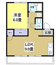 静岡県浜松市中央区蜆塚1丁目（賃貸アパート1LDK・1階・38.09㎡） その2