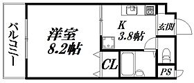 静岡県浜松市中央区富塚町（賃貸マンション1K・5階・27.36㎡） その2