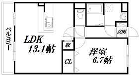 静岡県浜松市中央区蜆塚3丁目（賃貸マンション1LDK・1階・45.90㎡） その2