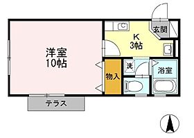 静岡県浜松市中央区西伊場町（賃貸アパート1K・1階・30.30㎡） その2