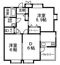 静岡県浜松市中央区蜆塚1丁目（賃貸アパート2LDK・2階・51.45㎡） その2