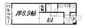 静岡県浜松市中央区田町（賃貸マンション1K・4階・34.30㎡） その2