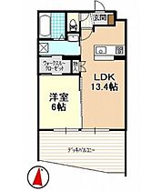 静岡県浜松市中央区住吉5丁目（賃貸マンション1LDK・1階・47.31㎡） その2