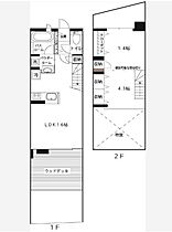 静岡県浜松市中央区鹿谷町（賃貸テラスハウス1LDK・1階・59.90㎡） その2