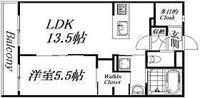 静岡県浜松市中央区住吉1丁目（賃貸マンション1LDK・2階・46.01㎡） その2