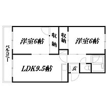 静岡県浜松市中央区和合町（賃貸マンション2LDK・3階・46.28㎡） その2