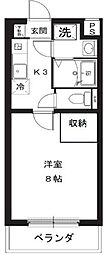Navona 1Kの間取図画像