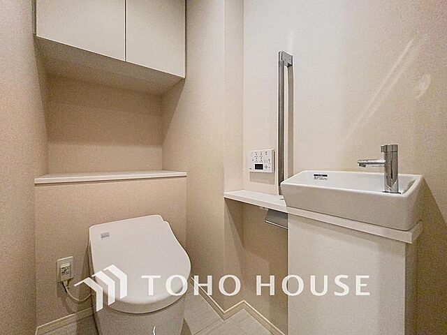 トイレ CAPITAL GATE PLACE THE RESIDENCE 10階/-