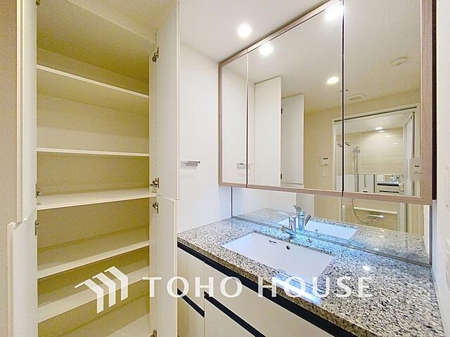 洗面 CAPITAL GATE PLACE THE RESIDENCE 10階/-