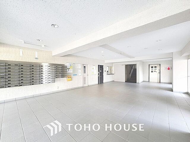 エントランス 竹の塚ビューハイツB棟 4階/-