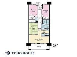 ライオンズステージ大島ウエストアクエア 3LDKの間取図画像
