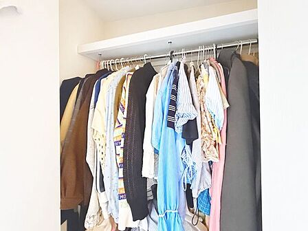 「収納」全ての居室にクローゼットを完備しております。