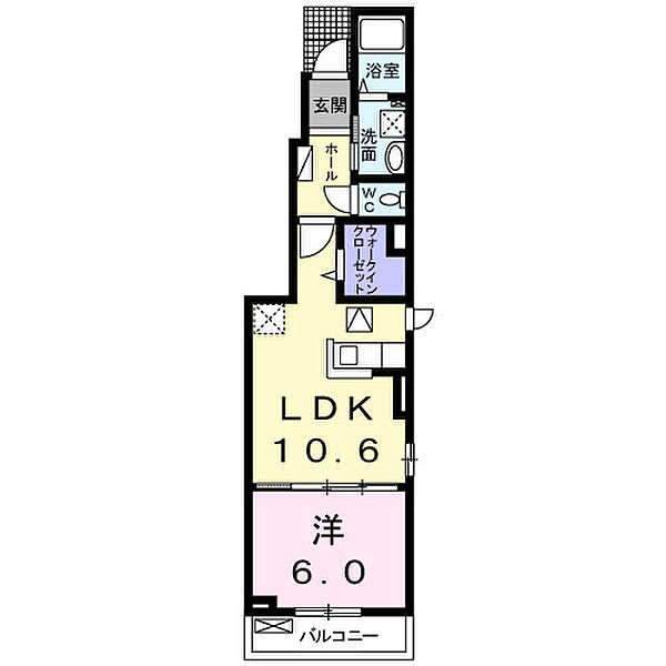 メゾン　イースト 101｜大阪府藤井寺市沢田2丁目(賃貸アパート1LDK・1階・40.22㎡)の写真 その2