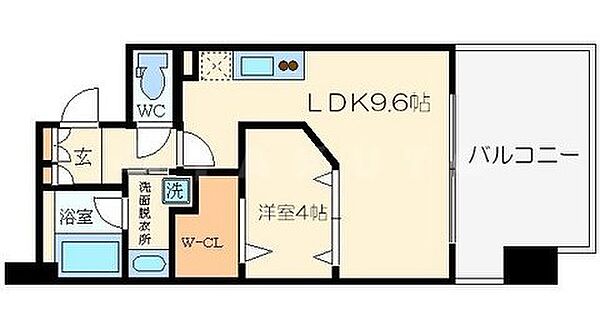 M.hills西本町 ｜大阪府大阪市西区西本町2丁目(賃貸マンション1LDK・13階・35.70㎡)の写真 その2