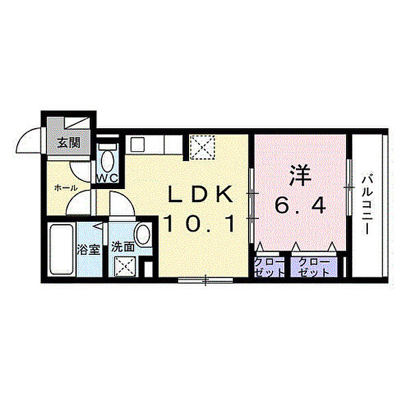 氷室町2丁目アパート 203｜大阪府高槻市氷室町2丁目(賃貸アパート1LDK・2階・40.88㎡)の写真 その2