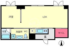 W京町堀  ｜ 大阪府大阪市西区京町堀1丁目（賃貸マンション1LDK・4階・40.60㎡） その2