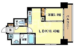 アーバネックス梅田西  ｜ 大阪府大阪市福島区福島7丁目（賃貸マンション1LDK・3階・35.19㎡） その2