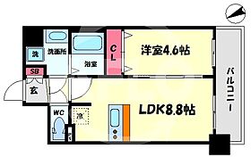 プレサンスOSAKA DOME CITYビーツ  ｜ 大阪府大阪市西区九条2丁目（賃貸マンション1LDK・13階・33.54㎡） その2