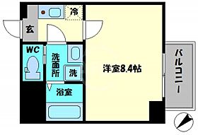 BJクローバー  ｜ 大阪府大阪市此花区春日出北1丁目（賃貸マンション1K・6階・22.49㎡） その2